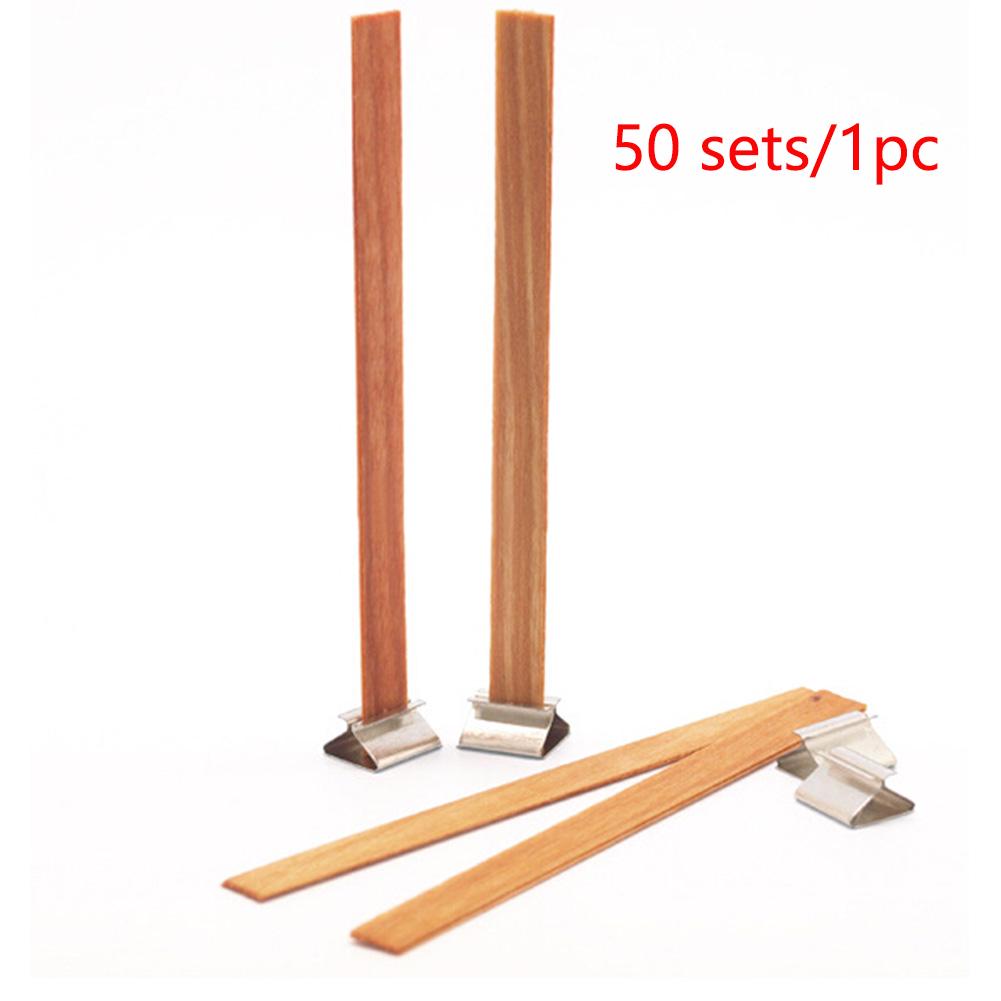 60 Pcs Pre Waxed Wicks with Tab 100 mm// 10cm long for Candle Making High Quality