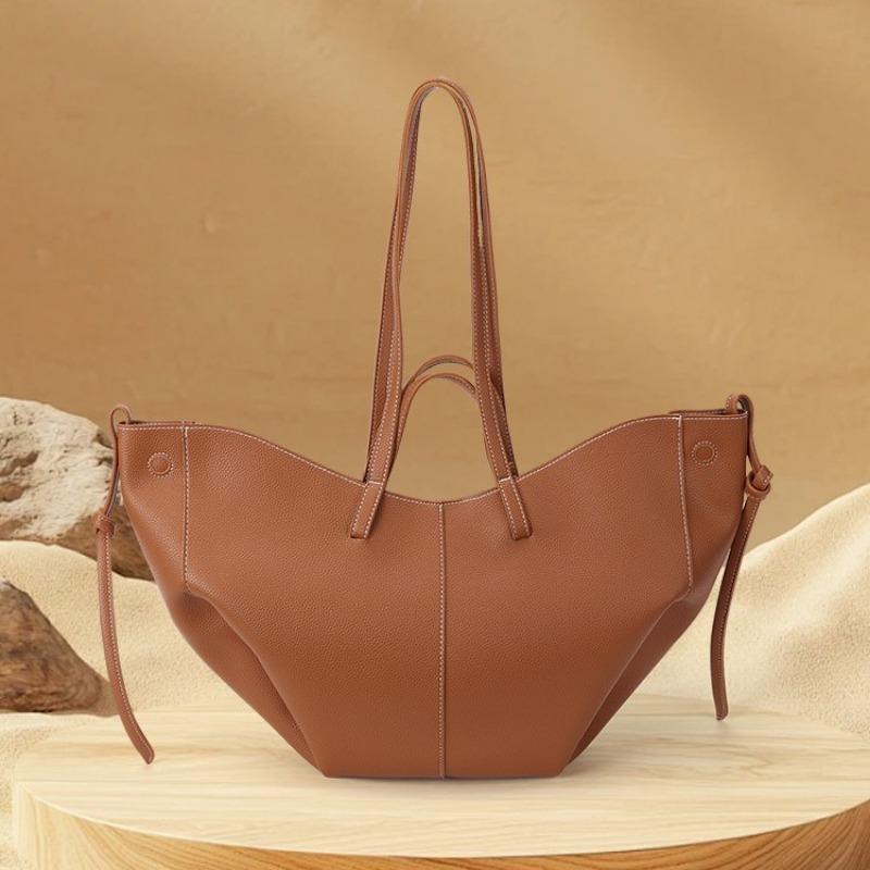 

Сумка Wings Bag, большая вместимость, корейская версия, сумка через плечо с сумкой-тоут, роскошная сумка коричневый
