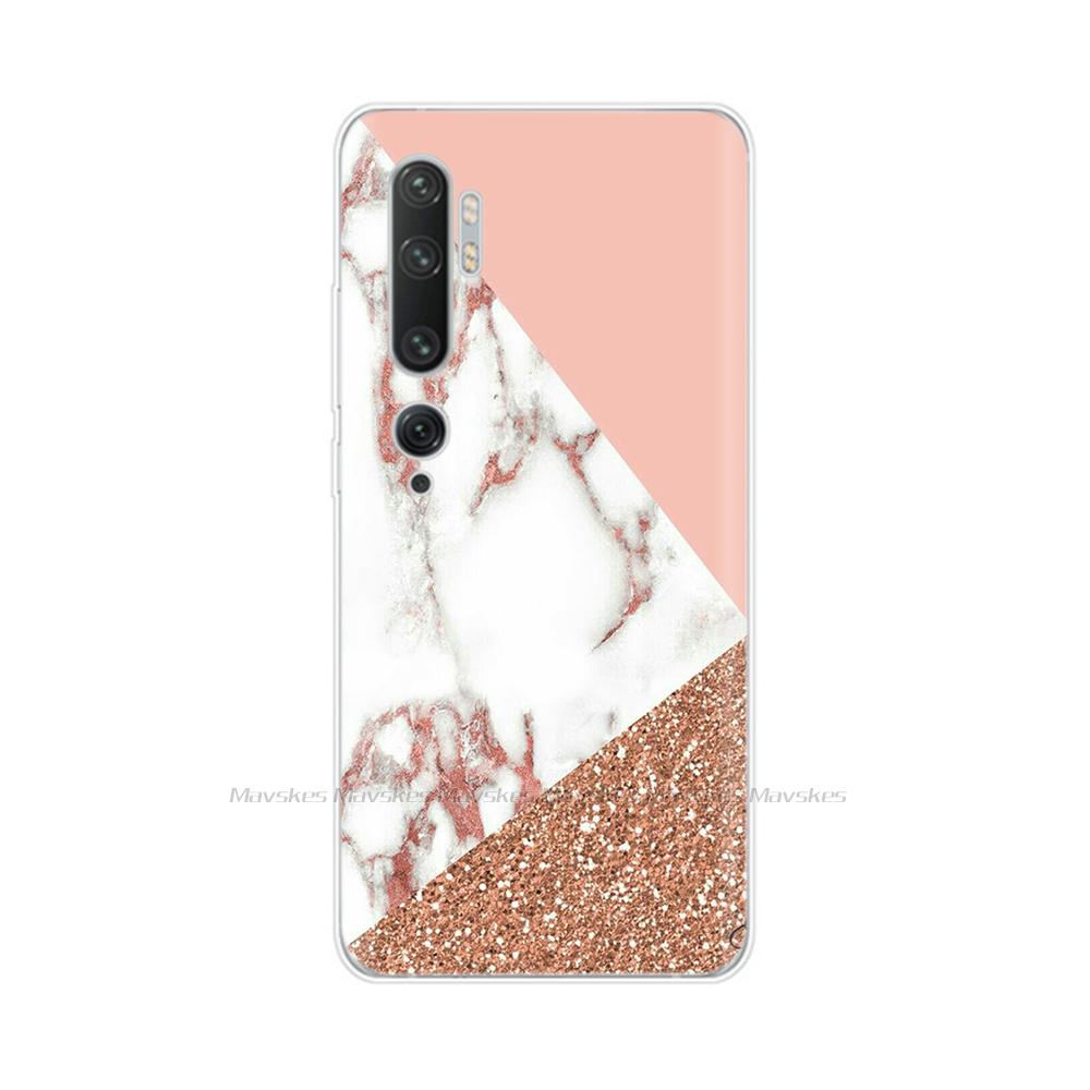 Case for Xiaomi Mi Note 10 Pro Case Soft TPU Silicon Cover for Xiomi Mi Note 10 Note10 Pro Case Coque Bumper Shockproof Shell