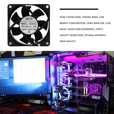 Lüfter Computer CPU Kühler Laptop Desktop Kühlsystem 7cm Gaming Computer Zubehör