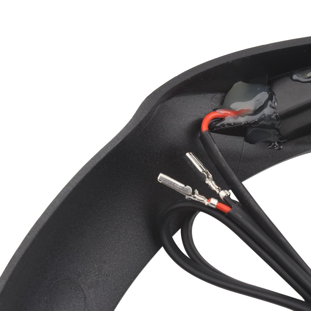 For Electra Glide Ultra Limited Low FLHTKL 2015-2019 Motorcycle Accessories 7-Inch LED Headlight Bezel Chrome/Black ABS Plastic