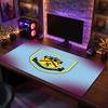 Burnley Football Print Large Mouse Pad, Anti-Slip Extended Gaming Desk Mat for Office Home