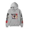 Record of Ragnarok Multiple Characters Anime Hoodie Japanese Dragon Vertical Sleeve Print Casual Pullover Sweatshirt