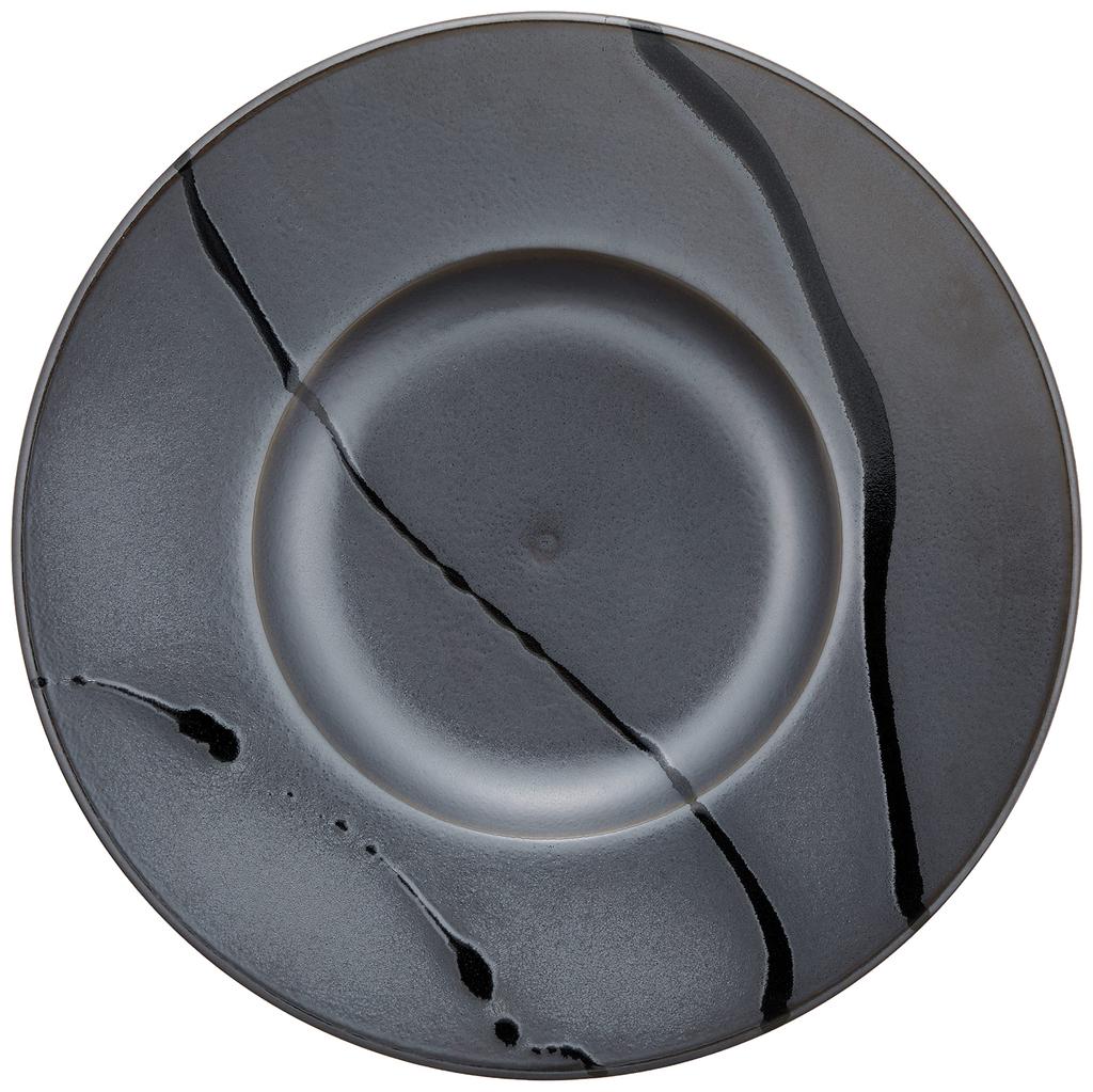 TOKI1919 Silver Line 280 Pasta Plate Dinner Plate Dish Diameter 28cm French Dish Tableware Hotel Restaurant Specifications Microwave Dishwasher Safe