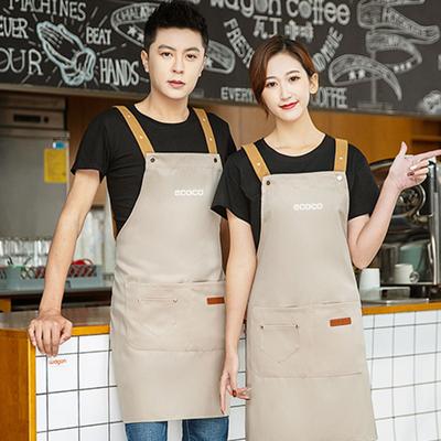 Grembiule Casa Cucina Cottura Cibo Impermeabile e Resistente all'Olio Abbigliamento da Lavoro Donna Lavoro Polvere e Sporco