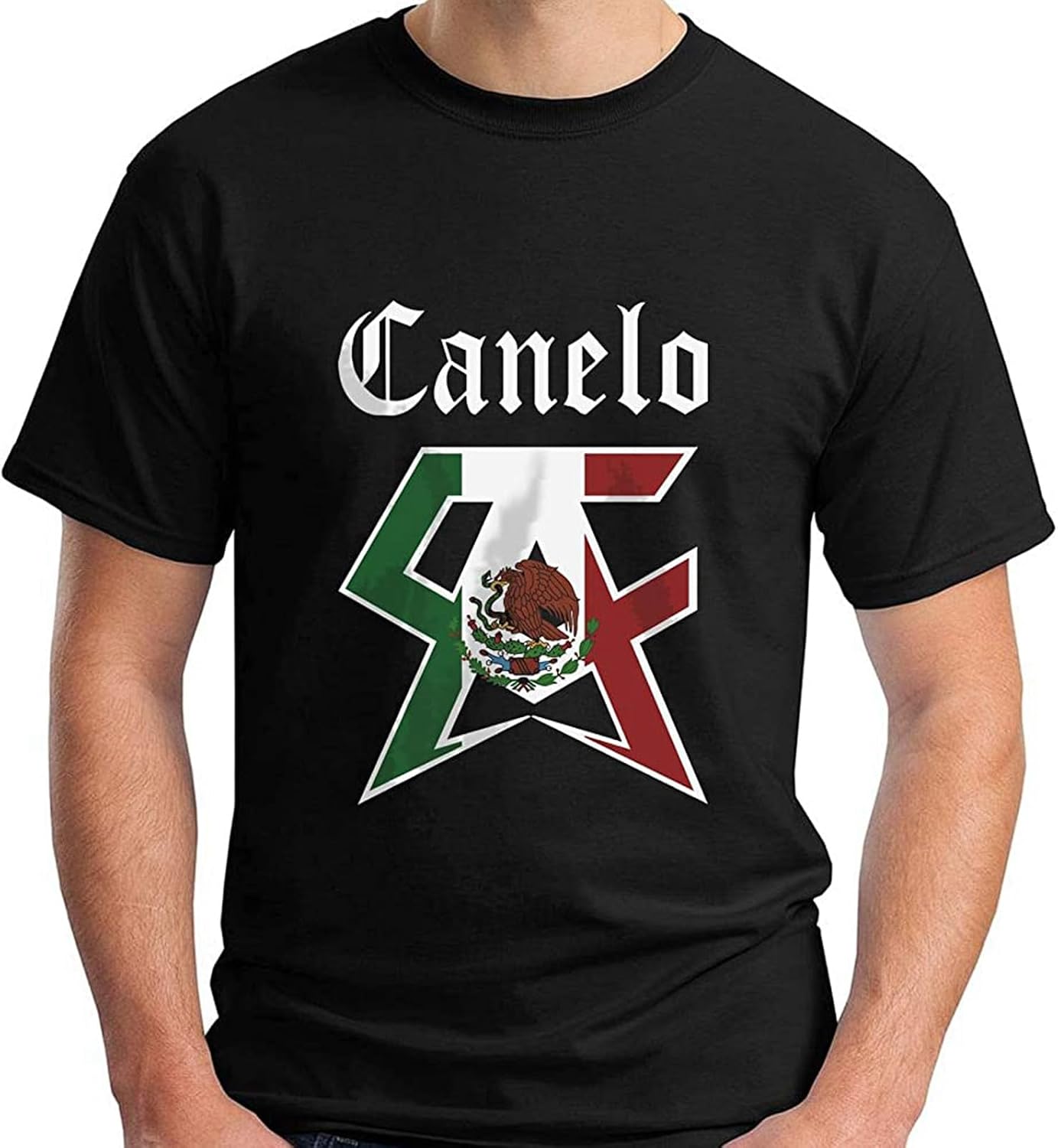 New Saul Alvarez Canelo Boxing Champ Men s Black T Shirt XL чёрный