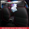 1 Pièce Luxe Universel Housse de Tapis de Siège Auto Complet Coussin Protecteur en Cuir PU Pour Voiture SUV Camion Fourgon Bus