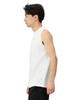 Mizuno NaviDry Training Tank UPF Men's Top, Sleeveless, U-Neck, Moisture-Wicking, Quick-Drying, 15, White/Black