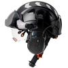 Bluetooth 5.0 Noise Reduction Earmuffs With Construction Safety Helmet For Engineer ABS HardHat with Visors  Industrial Hat ANSI