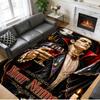 Crystal Velvet Rug Custom Name Text, Soft Non Slip Floor Mat Home DecorDracula