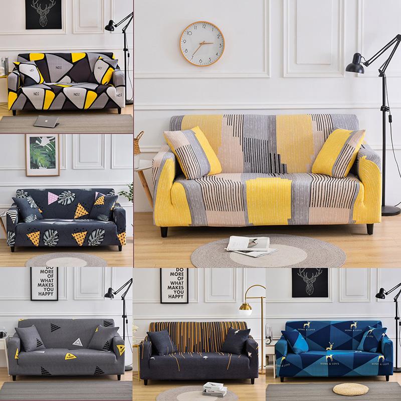 Slipcover Stretch 1234 Seater Sofa Cover Couch Protective Case Home Antiskid