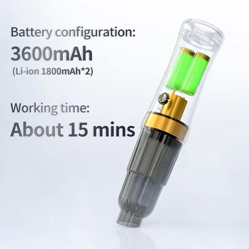 Car Handheld Brushless Vacuum Cleaner Wireless Dust Collector for Suction And Blowing Locomotive Mounted Vacuum Cleaner
