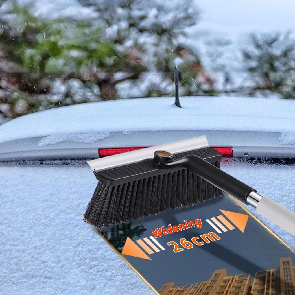 Extendable Ice Scraper With Foam Grip For Car Windshield Snow Removal Car Snow Brush And Ice Scraper