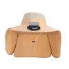 Fan Hat Wide-Brimmed Shawl Fishing Hat with Dual-Power Fan Design