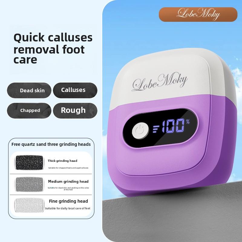 Elektrischer Fußschleifer, abgestorbene Haut, Kallus, LCD-Display, Pediküre-Schleifgerät, Fersenschleifer, Haushalts-Fußreibgerät