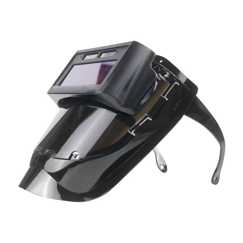 Welding mask Solar-powered auto-darkening argon arc welding face shield for welders Welding mask Transparent medium-sized