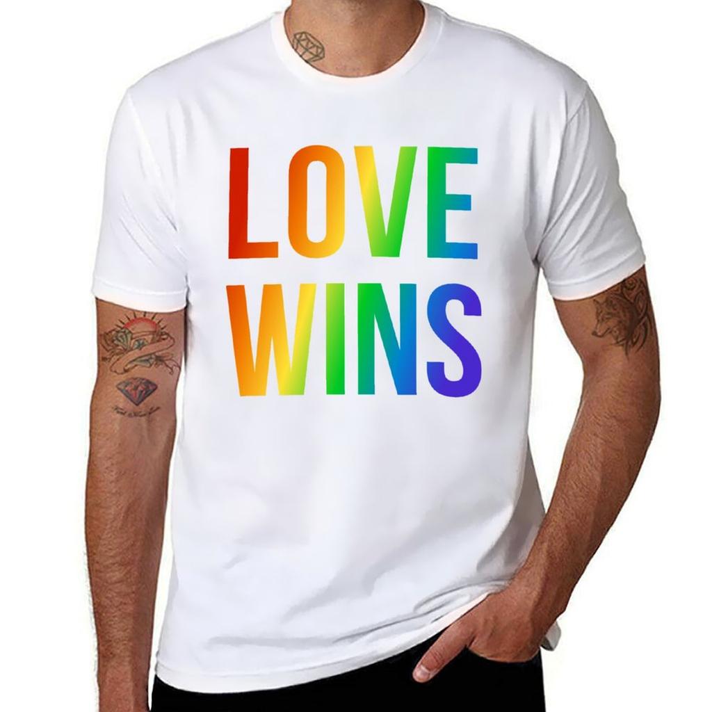 Love Wins Tshirt Simple Print Design Tshirt