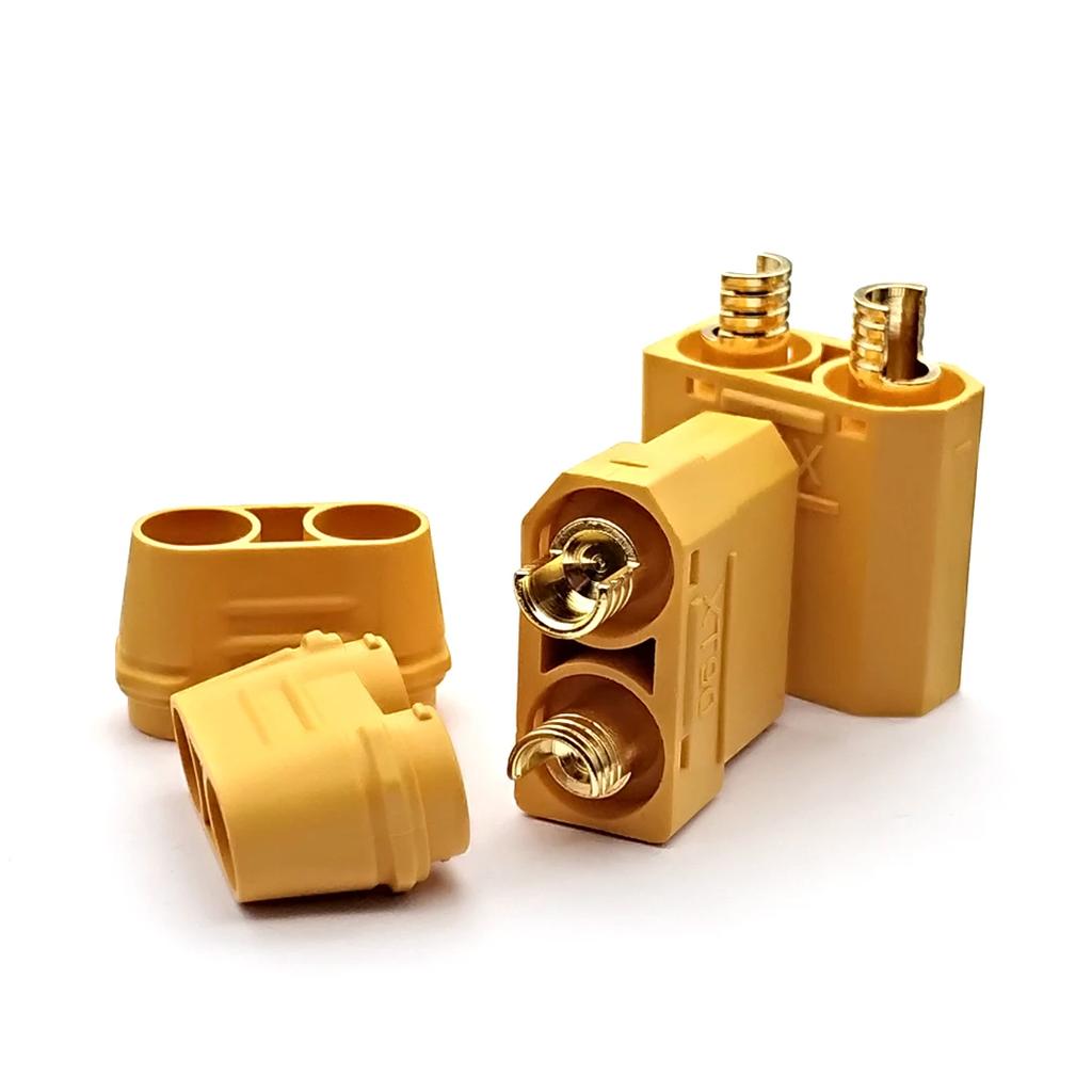 XT90H with Protective Insulating End Cap Connectors Male Female XT90 for RC Model Lipo Battery