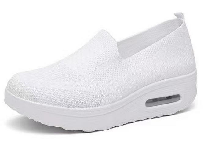 Women's Versatile Rocking Shoes - Fashionable Flat Bottom for Casual, Outdoor & Travel