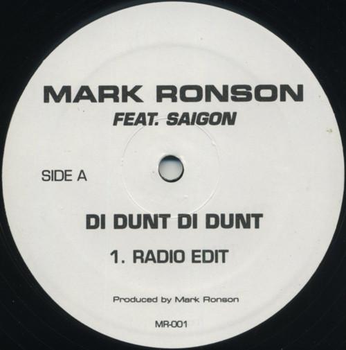 

12inch Record MARK RONSON SAIGON Di Dunt Di Dunt MR001 US Rap HipHopRB Used
