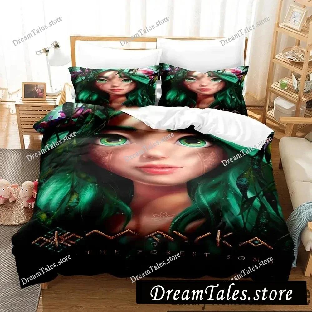 Exquisite 3D Mavka The Forest Song Wallpaper Print Bedding Set Duvet Cover Comforter Bed Youth Kids Girls Boys Gift741
