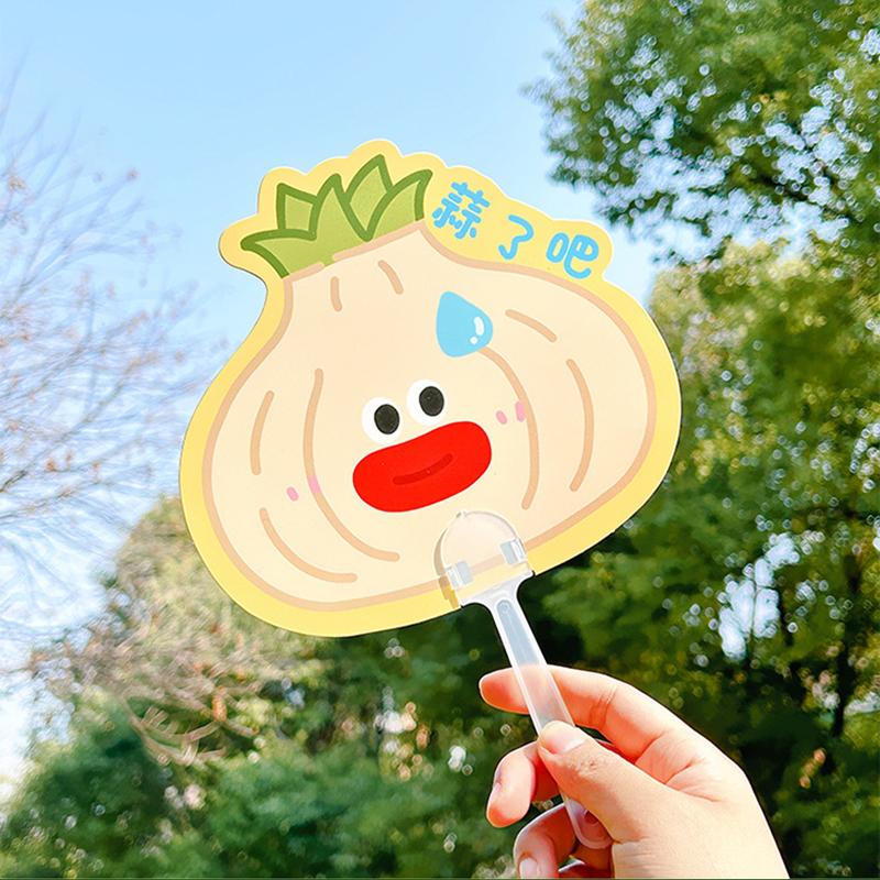 1/5/10pcs Cartoon Fan Kapibala Fans Portable Animal Fans Cool Summer Fan Handheld Fan Wedding Hand Fans for Women Abanico