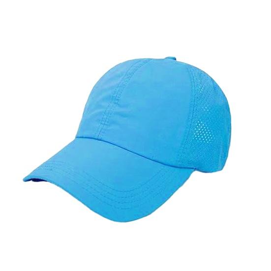 Women Baseball Cap, Adjustable Elastic Straps Quick-Drying Sun Hat, Criss-Cross Ponytail Design Baseball Hat for Running Yoga Hiking