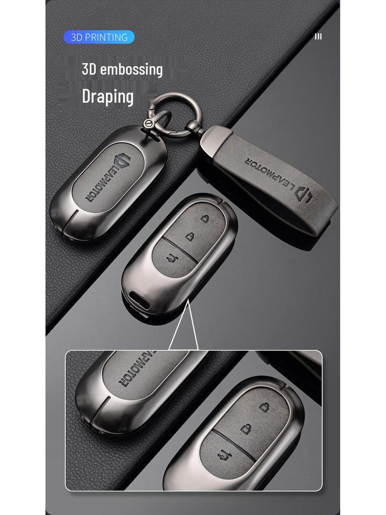 Leapmotor T03 Key Case C11 Alloy S01 Protective Car Remote Shell for Women