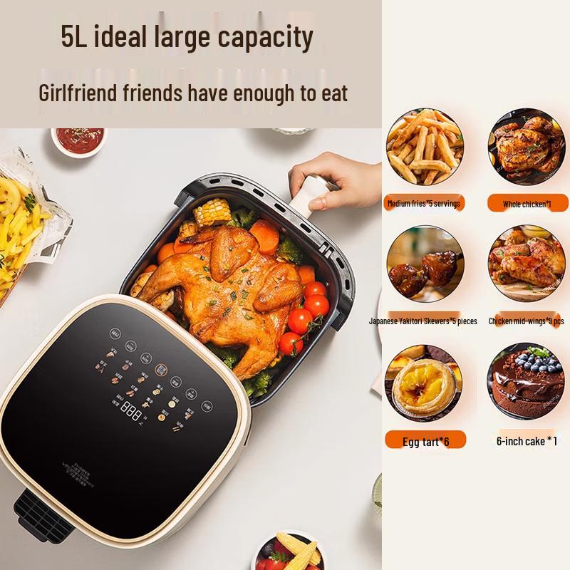 Joyoung KL50-V566 5L Steam & Roast Air Fryer CN plug (adapter included)