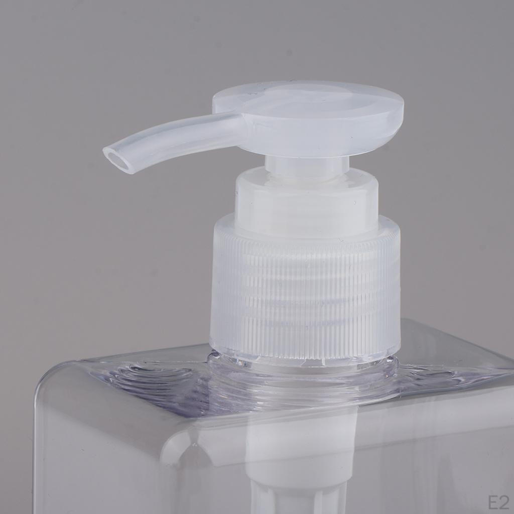 280 ml Empty Soap Bottle with Refillable Dispensing Containers for Storing Conditioner, Body Hair