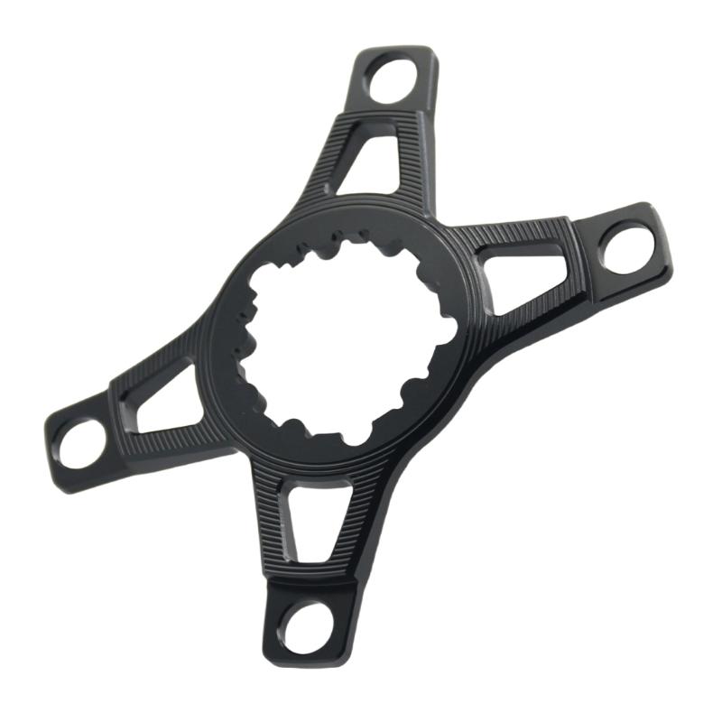 

3 Bolt To 4 Bolt Chainring Adapters 110 BCD Aluminum Alloys Direct Mount Converter for Bicycles Crankset Conversion чёрный