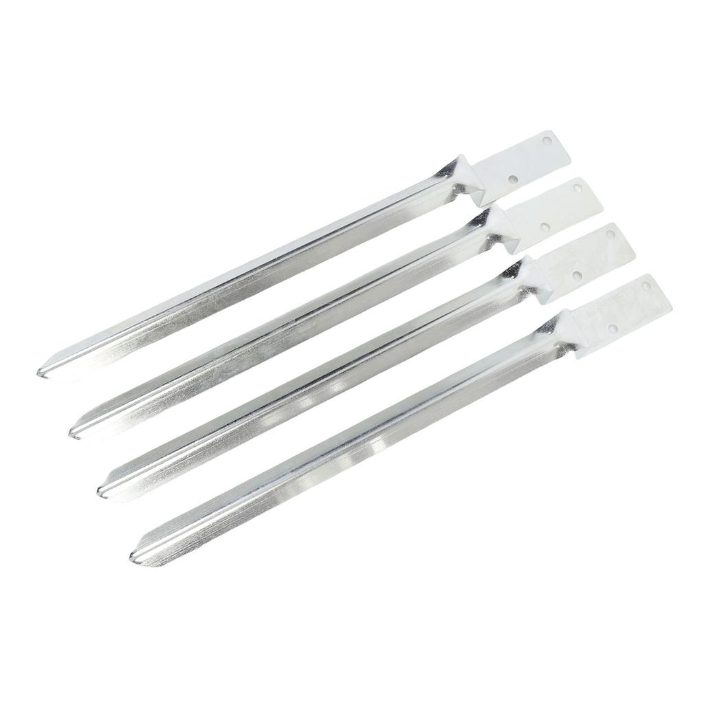 Fence Post Anchor Galvanized Steel Multifunctional Mailbox Fence Post Spike for Outdoor Swing