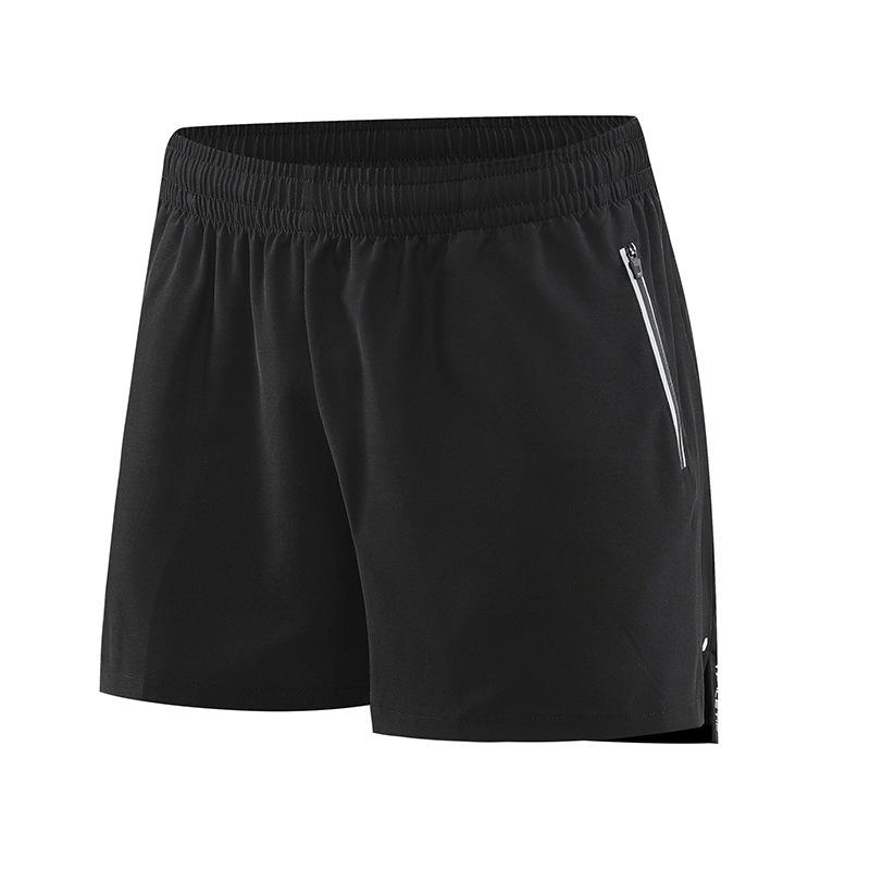 2024 Men's American Style Quick-Dry Reflective Running Shorts, Three-Quarter Length Fitness Pants