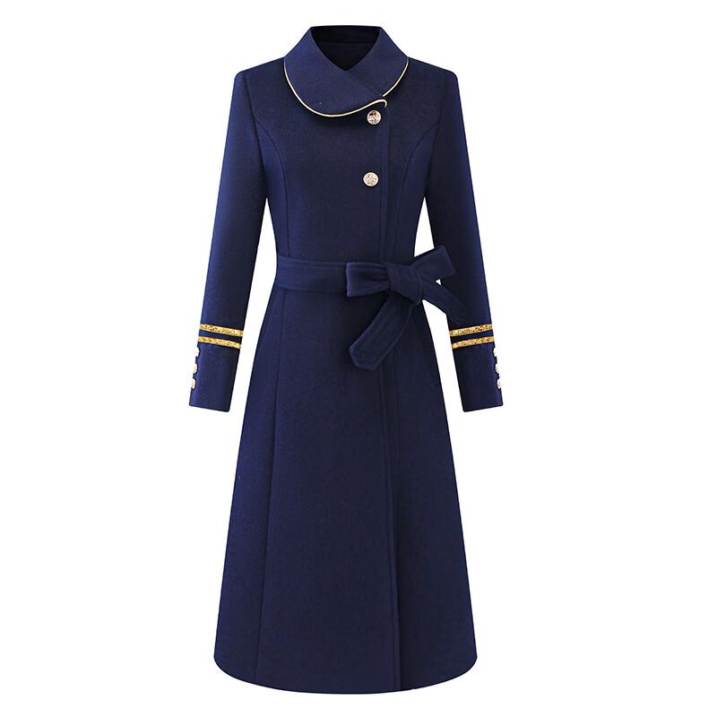 

Женское профессиональное пальто-униформа Toluoman из смесовой шерсти 3XL