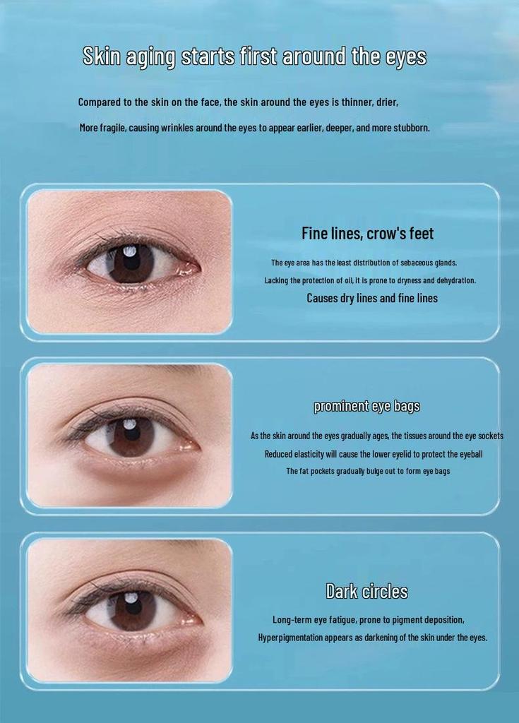 Hot & Cold EMS Eye Massager with Microcurrent & Light Therapy for Lifting & Firming