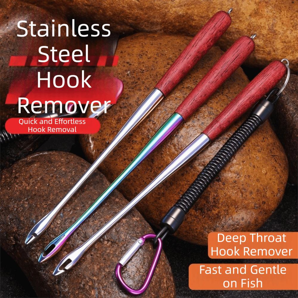 Extended Fishing Hook Remover Multifunctional Fish Hook Removal Tool New Deep Throat Hook Head