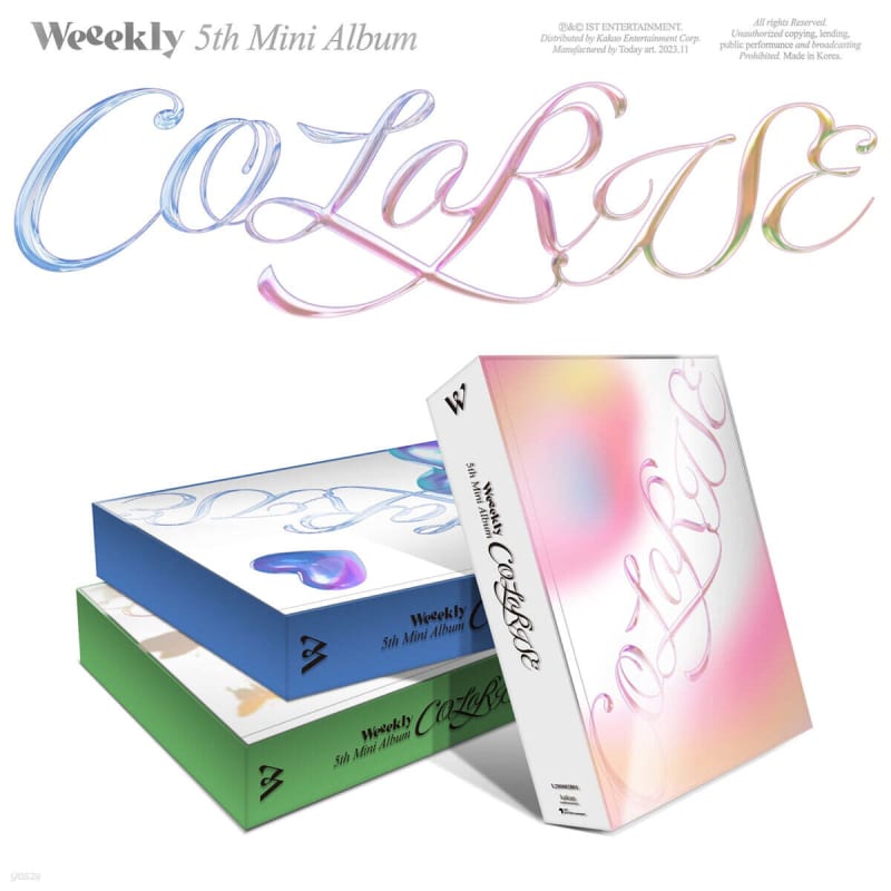 

Weeekly - 5th Mini Album: ColoRise [1 out of 3 randomly sent]
