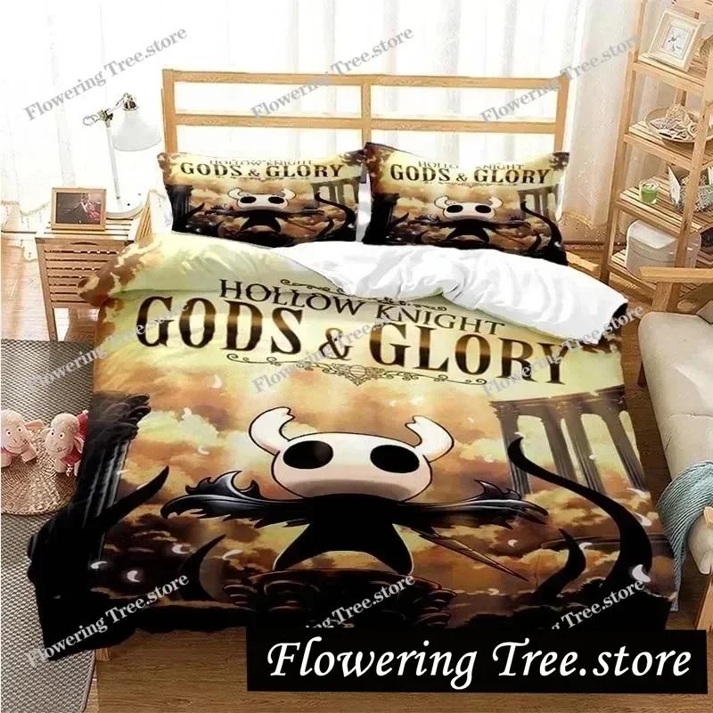 3D Printing Game Hollow Knight Bedding Set Duvet Cover Comforter Bed Single Twin Full Queen Youth Girl Boys Gift Home Textiles