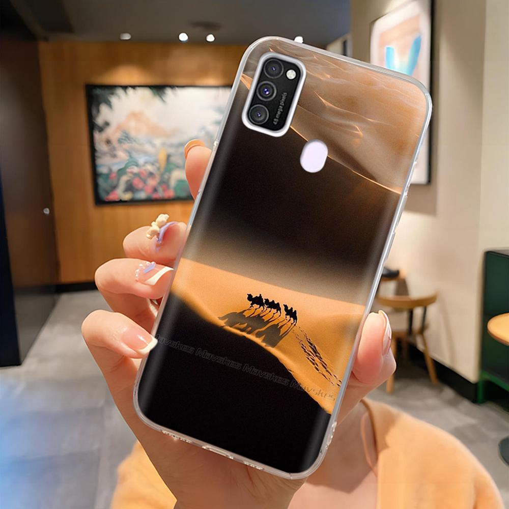 For Samsung Galaxy M21 M31 Case Soft TPU Soft Silicone Fashion Phone Case For Samsung M21 M31 Funda Luxury Back Cover Coque Para