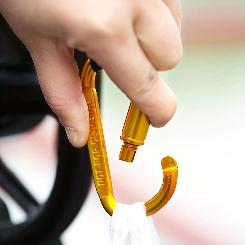 Motorcycle Electric Scooter Hook Front Hook Aluminum Alloy Handlebar Hook For Bicycle Baby Cart Baby Stroller Hook Hanger