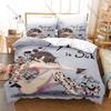 Popular Madds Design Duvet Cover + 2 Pillowcases, Stylish Modern Bedding Set All Season Use for Teen and Young Fans
