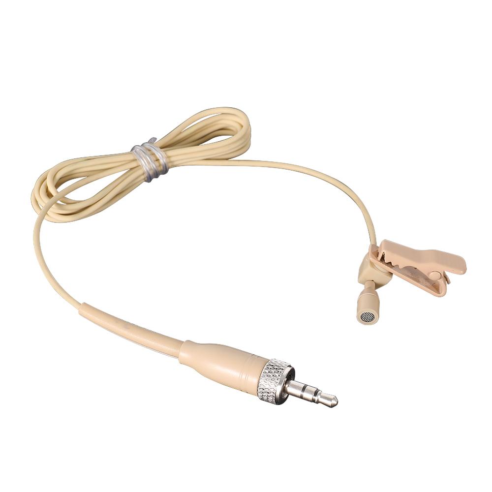 

iiiMymic Lapel Tie Clip Microphone Skin Color Lavalier Mic Thick Cable For AKG Shure Sennheiser Wireless BodyPack Transmitter 3.5mm