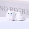 Healing Edge Simulation Cat Miniature Figurine Computer Cup Car Edge Decoration Ornament DIY Resin Crafts Cream Gel Accessories