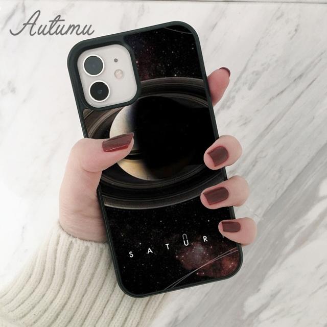 Husă de telefon Sistemul Solar Saturn pentru iPhone 11 12 13 14 Pro Max mini X XR XS SE 2020 6S 7 8 Plus Samsung Galaxy S21 S22 carcasă