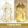 3M LED Light String Pearl Ball Lamp DIY Festive Garland Light for Wedding Xmas Tree Party Wall Staircase Furniture Decor Lamps