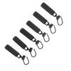 6Pcs Zipper Pull Tab Rustproof Detachable Colred Zipper Pull Replacement for Clothing Luggage Shoes