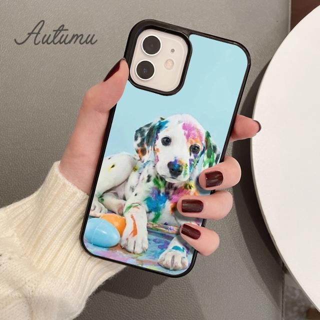 

Чехол для телефона с собакой далматина для iPhone 11, 12, 13, 14 Pro Max mini X XR XS SE 2020, 5, 6S, 7, 8 Plus, Samsung Galaxy S21 S22, чехол iPhone 13