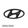 3D ABS Car Front Grille Trunk Logo Sticker Trunk Logo For Hyundai I10 Elantra Getz Sonata XG Terracan Coupe Trajet Matrix Emblem XX1