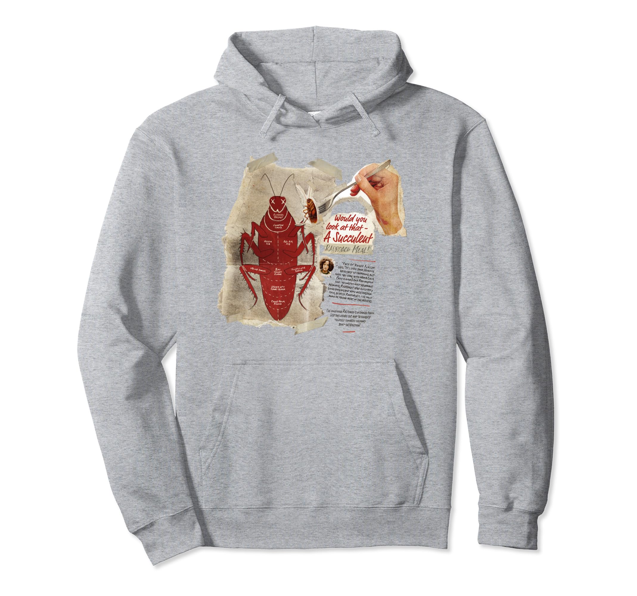 Fallout - Худи с ретро-рекламой Радиоактивного таракана