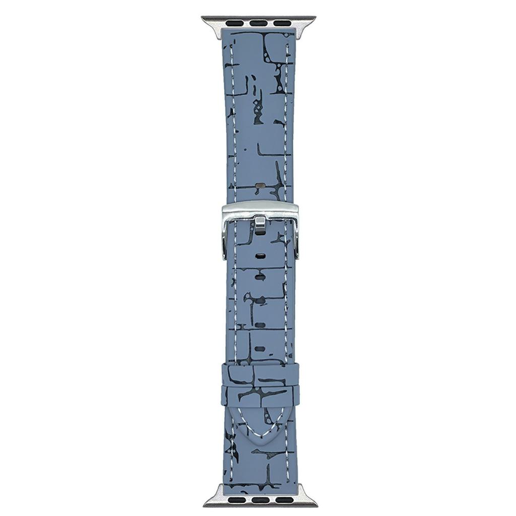 Leder-Armbänder mit Muster für Apple Watch Series 10 Ultra 9 8 7 SE 6 5 4 3 2 1 46mm 49mm 45mm 44mm 40mm Uhrenarmbänder